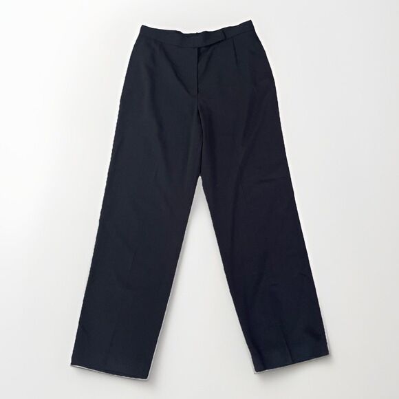 Emanuel Ungaro Womens Black Dress Pants Trousers Size 12 - Picture 1 of 7